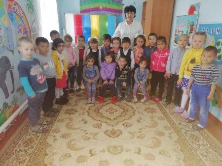 Жамбыл облысы Байзақ ауданы Бурыл ауылы "Дәулет" бөбекжай-бақшасы М.К.Қ.К. Дегенбай Ағыбаев №17А уйде орналасқан